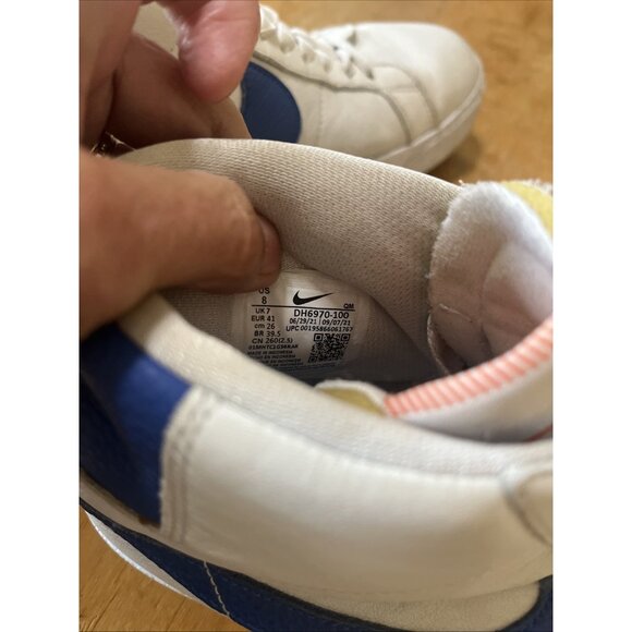 SALE NIKE SB BLAZER MID ISO VARSITY ROYAL BLUE WHITE DH6970 100 MENS Sz 8 - Picture 12 of 12